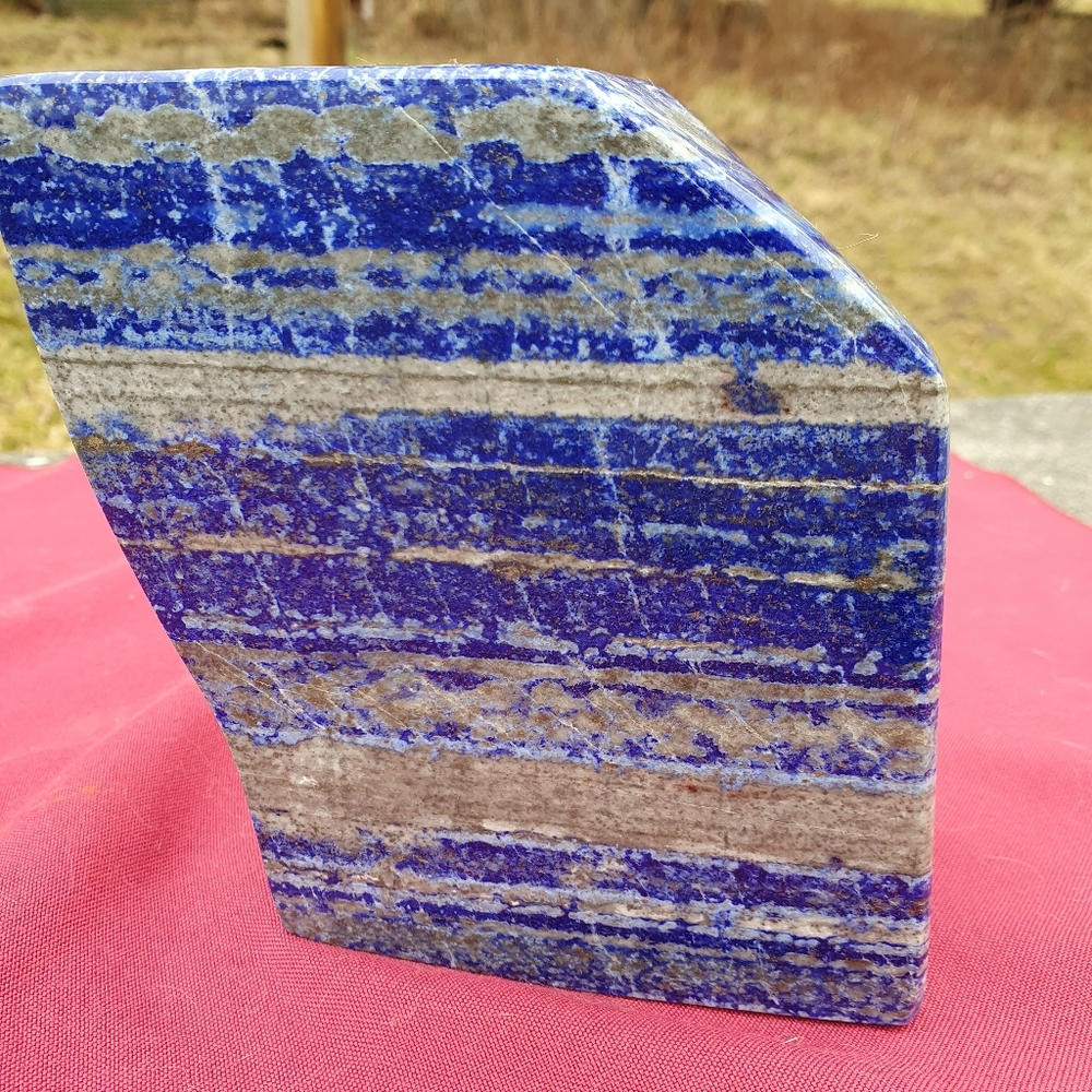 Beautiful LAPIS LAZULI Mineral Crystal Specimen - NEW